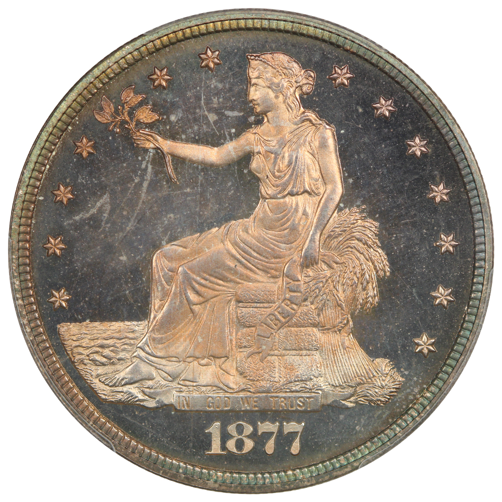 image for: 1877 Trade$ PCGS PR67 CAM