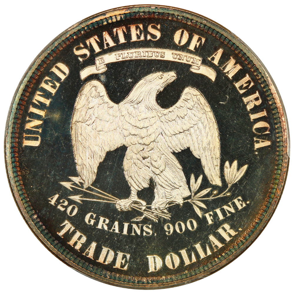 image for: 1882 Trade$ PCGS PR67 DCAM