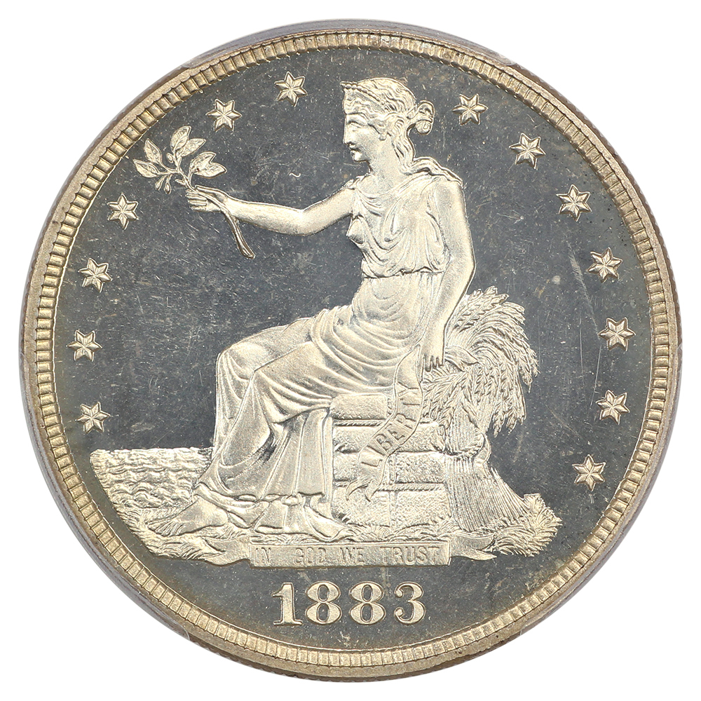 image for: 1883 Trade$ PCGS PR66 CAM