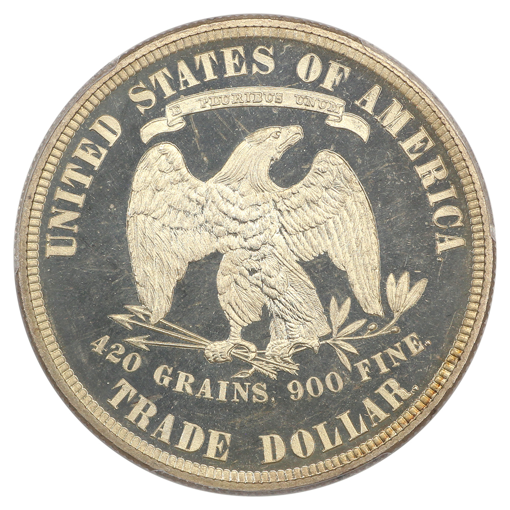 image for: 1883 Trade$ PCGS PR66 CAM
