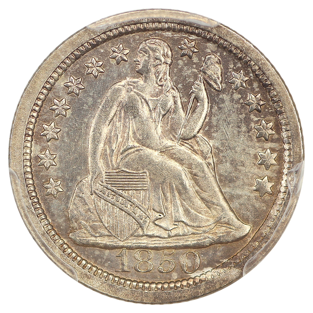 image for: 1850-O 10c PCGS MS63