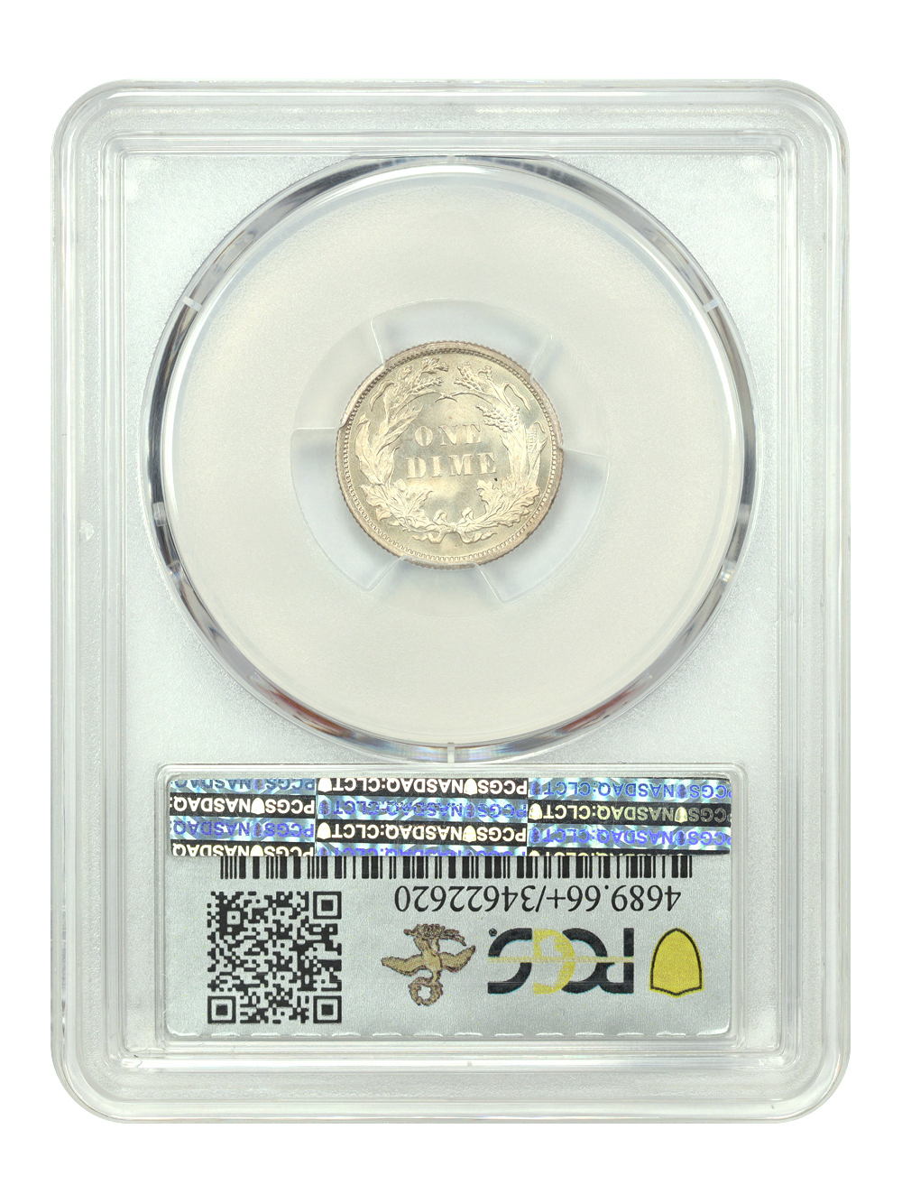 image for: 1881 10c PCGS MS66