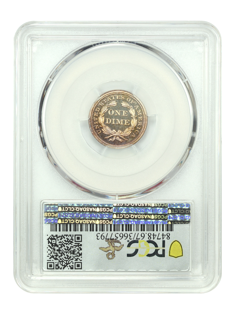image for: 1859 10c PCGS PR67 CAM