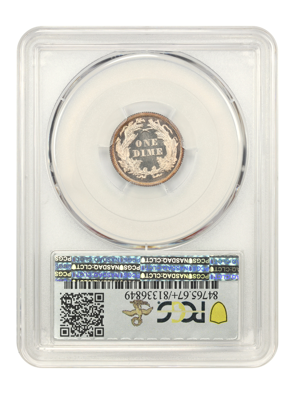 image for: 1872 10c PCGS PR67 CAM