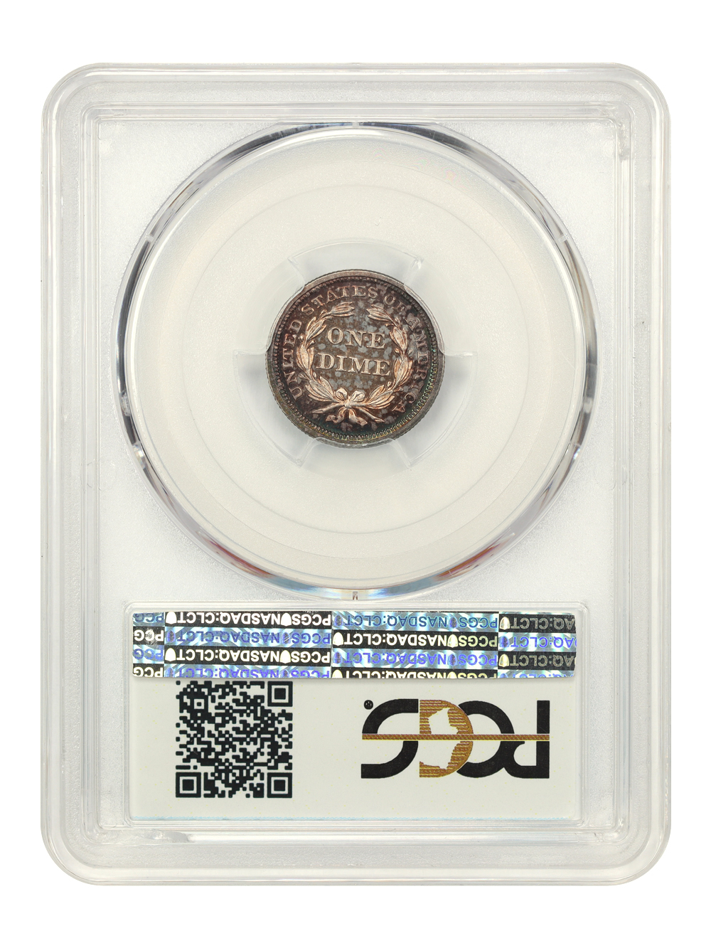 image for: 1856 Small Date 10c PCGS PR65