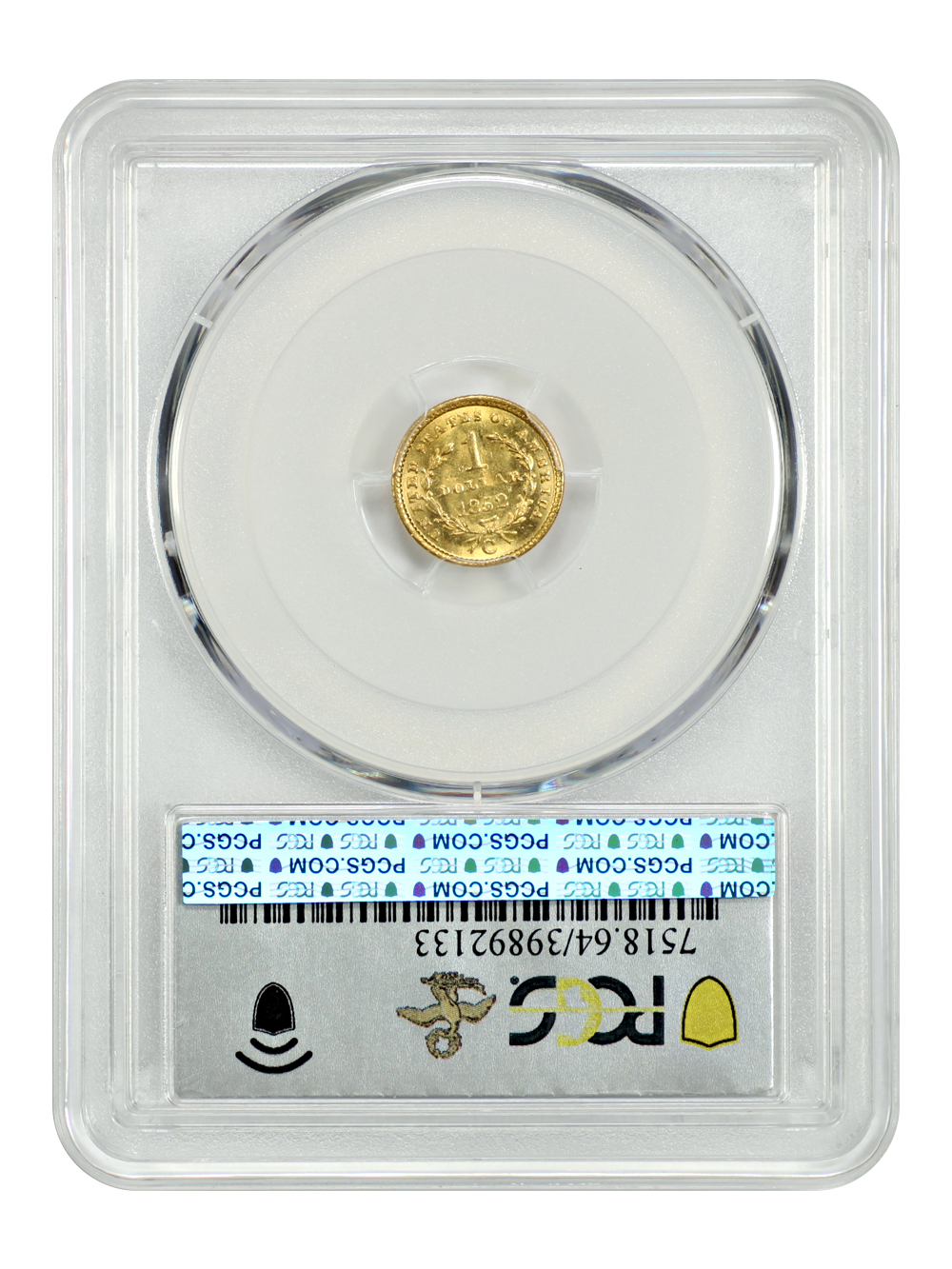 image for: 1852-C G$1 PCGS MS64