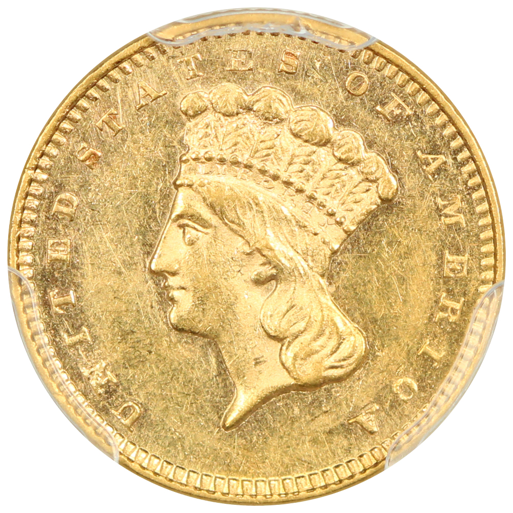image for: 1857-S G$1 PCGS MS61