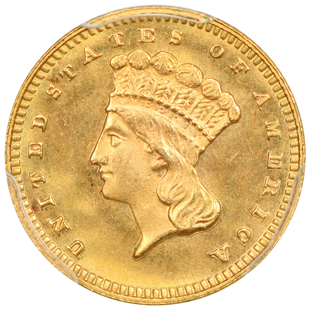 image for: 1878 G$1 PCGS MS66