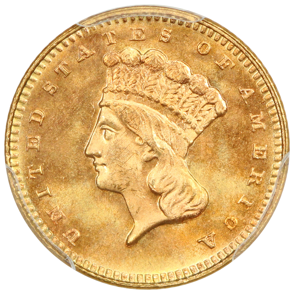 image for: 1879 G$1 PCGS MS66