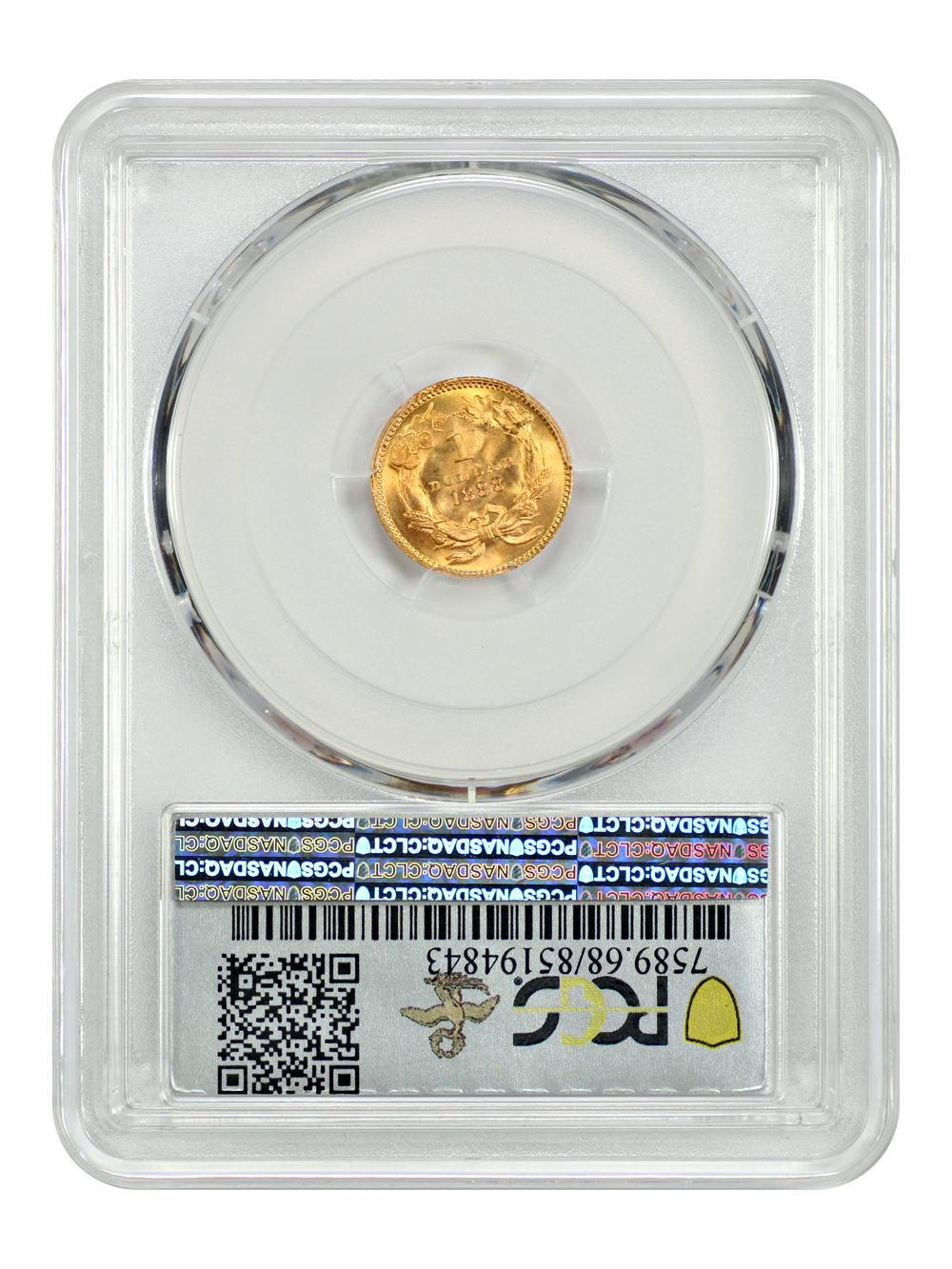 image for: 1888 G$1 PCGS MS68