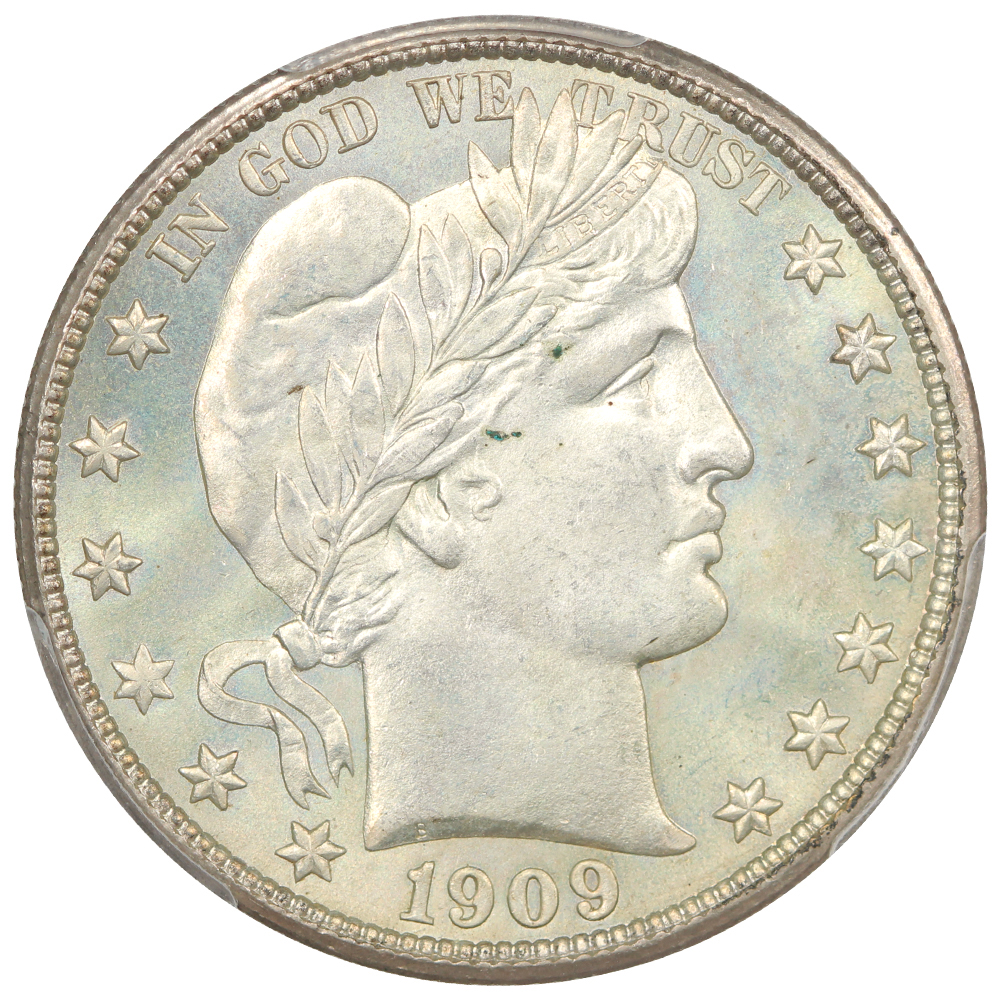 image for: 1909 50c PCGS MS66