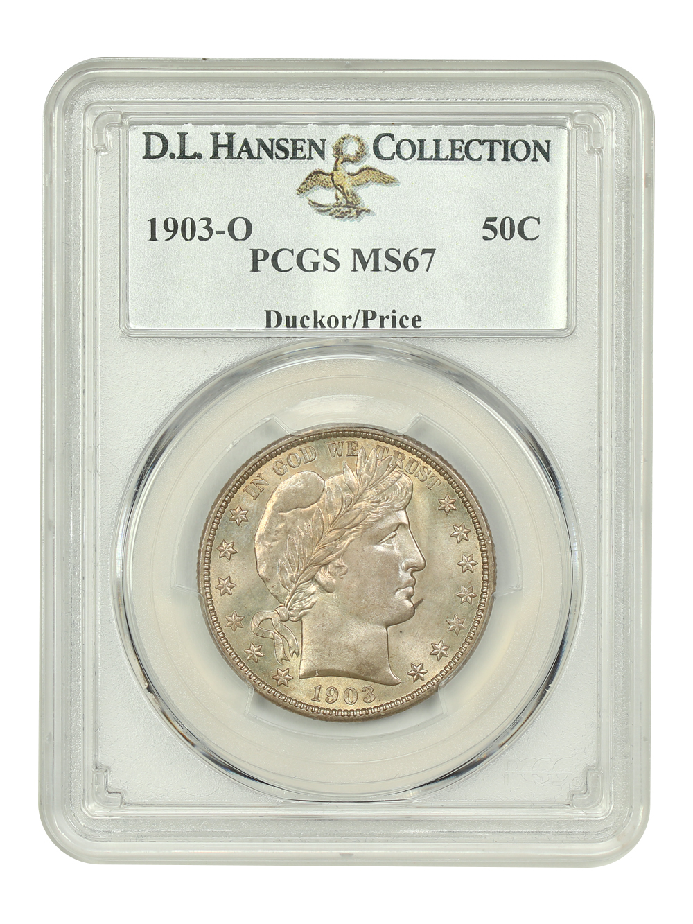 image for: 1903-O 50c PCGS MS67