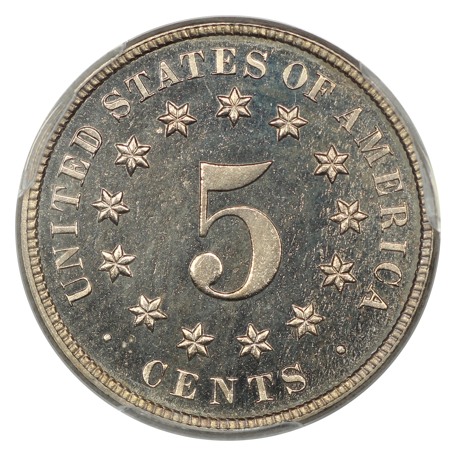 image for: 1881 5c PCGS PR67 CAM