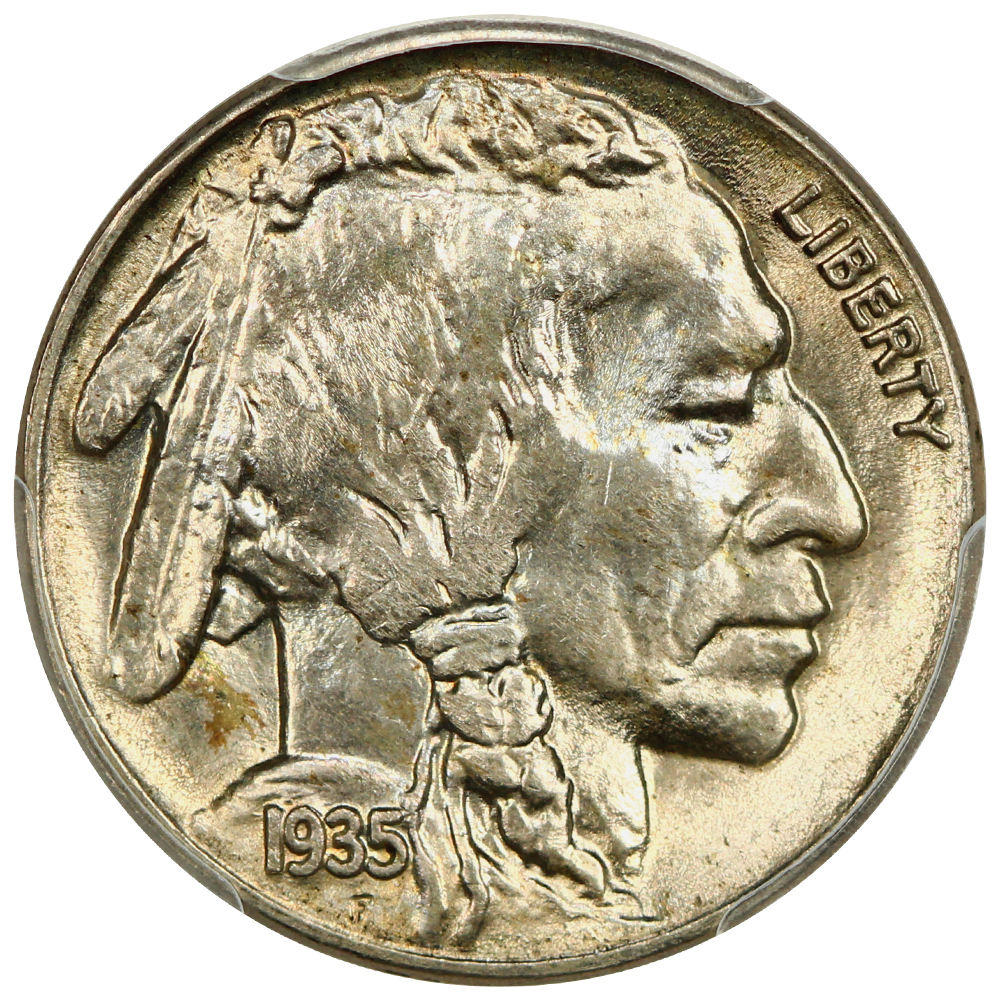 image for: 1935-S 5c PCGS MS67