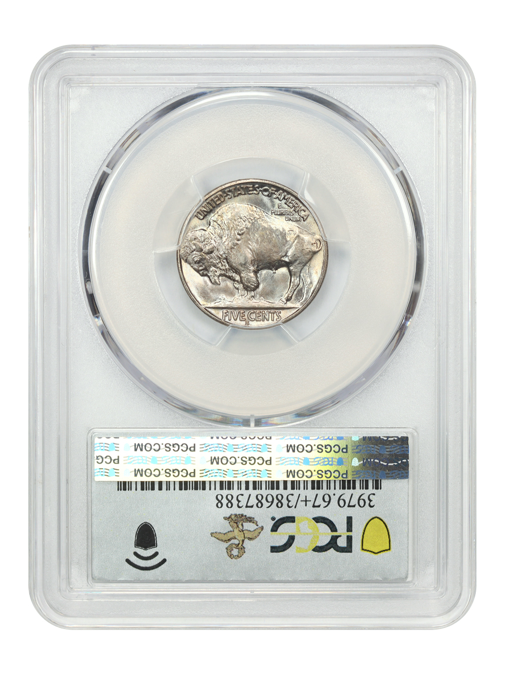 image for: 1936-S 5c PCGS MS67