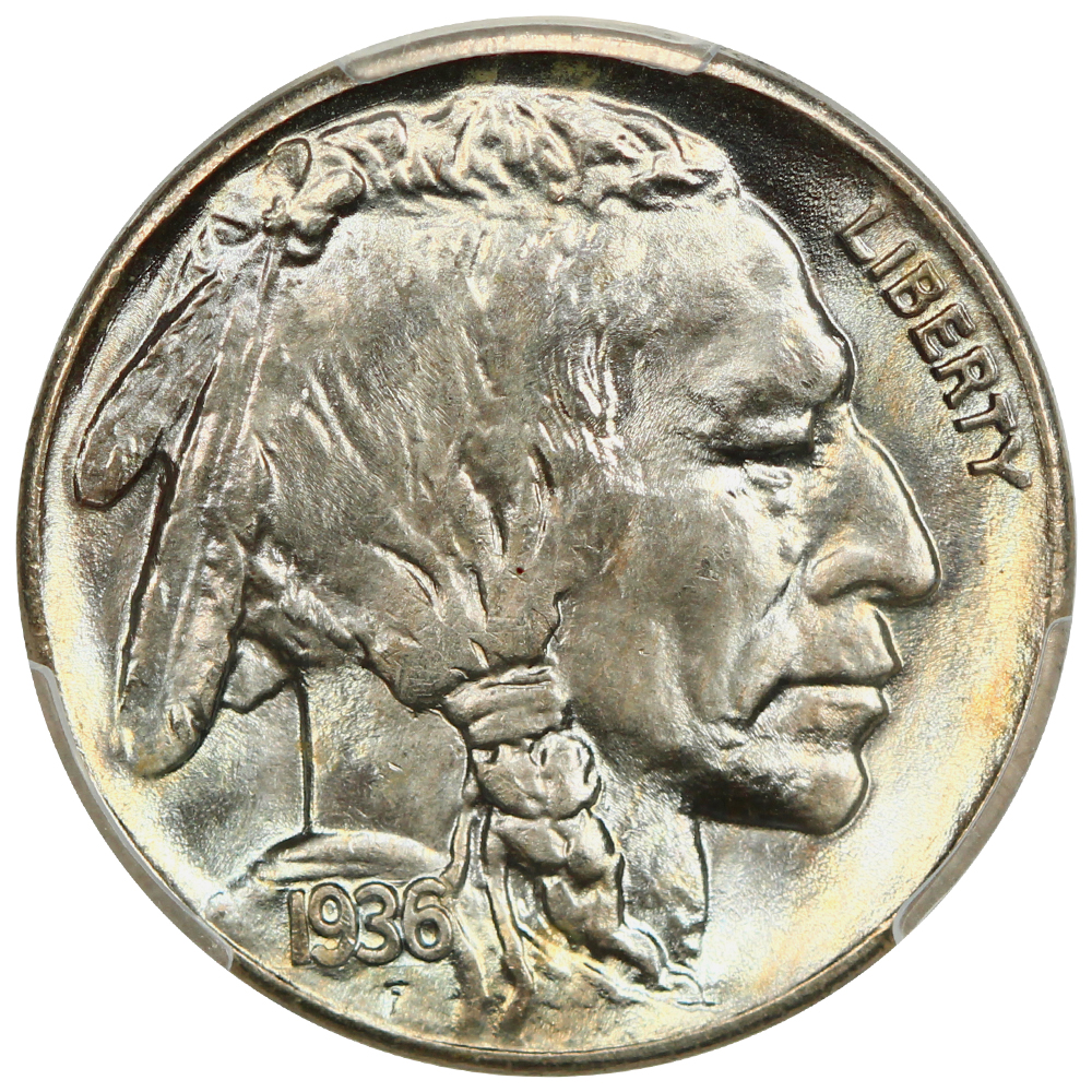 image for: 1936-S 5c PCGS MS67