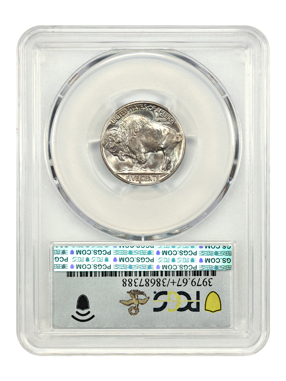 image for: 1936-S 5c PCGS MS67