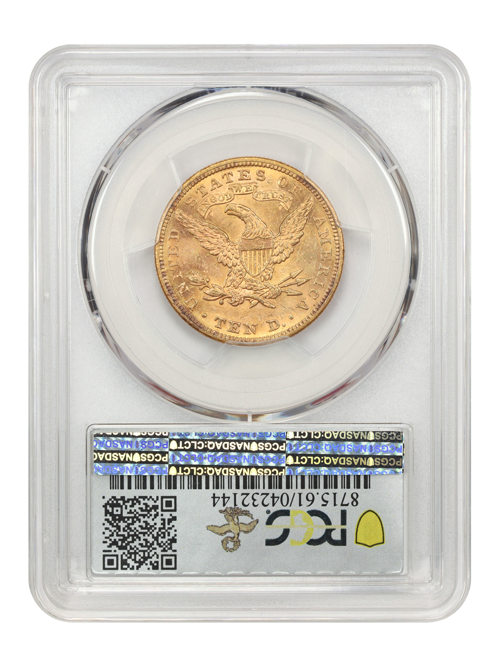 thumbnail for: 1889 $10  PCGS MS61