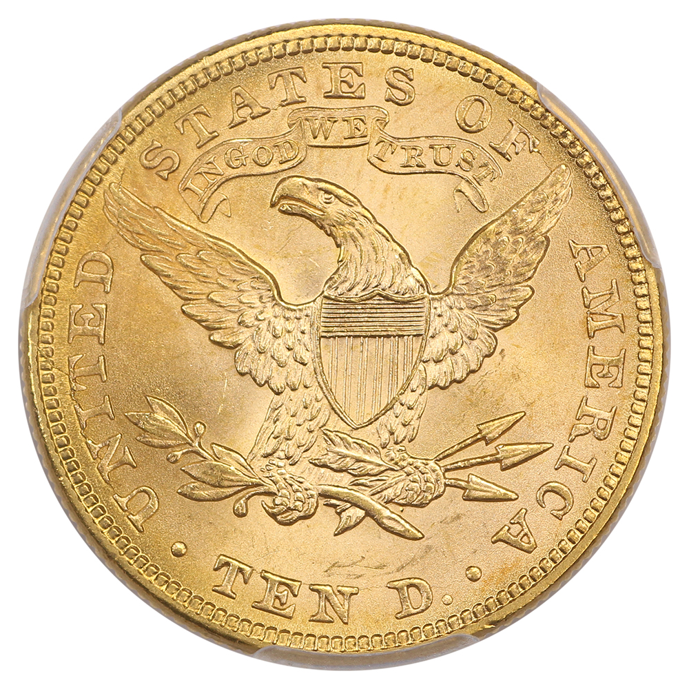 image for: 1897 $10 PCGS MS66