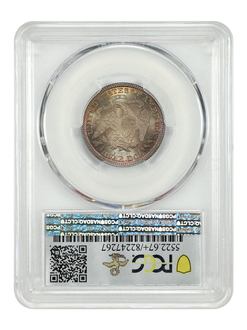 thumbnail for: 1889 25c PCGS MS67