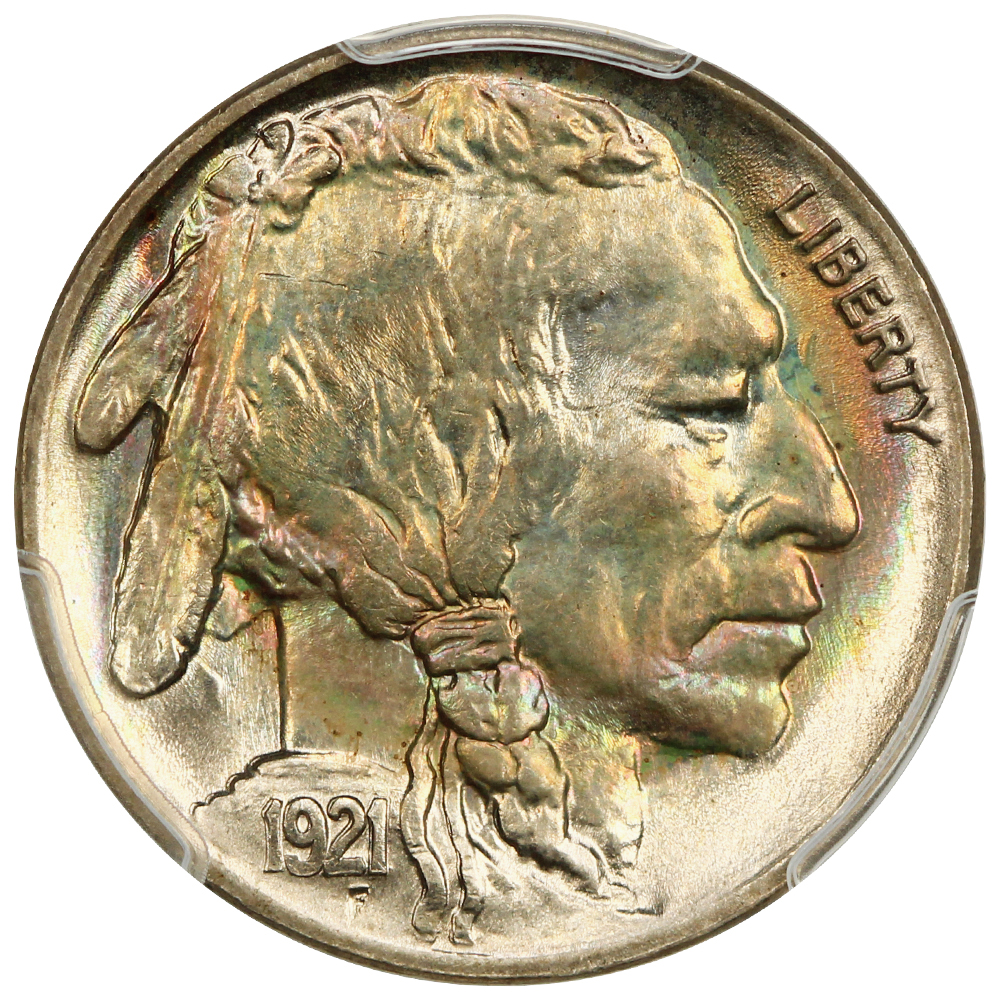 image for: 1921 5c PCGS MS67