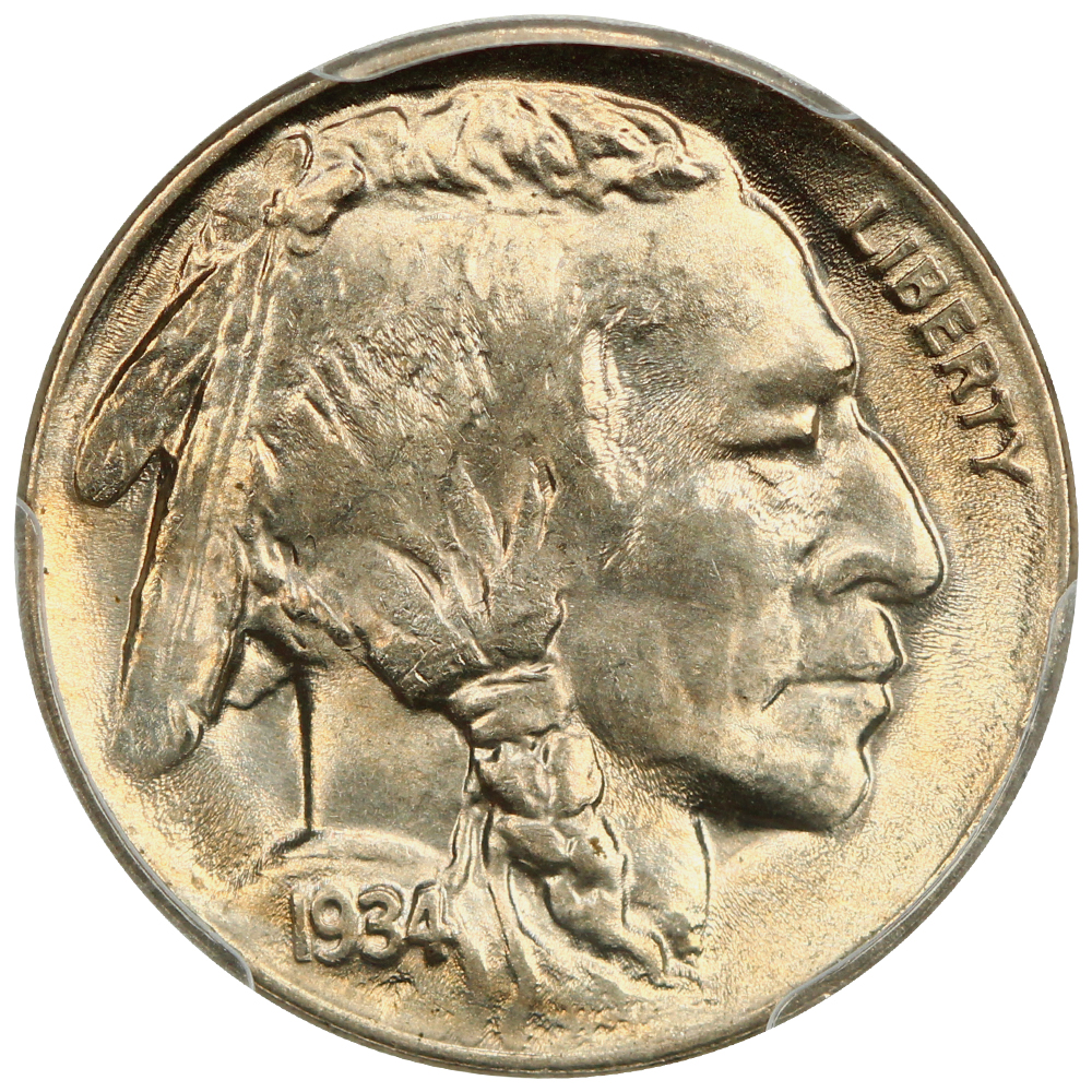 image for: 1934 5c PCGS MS67