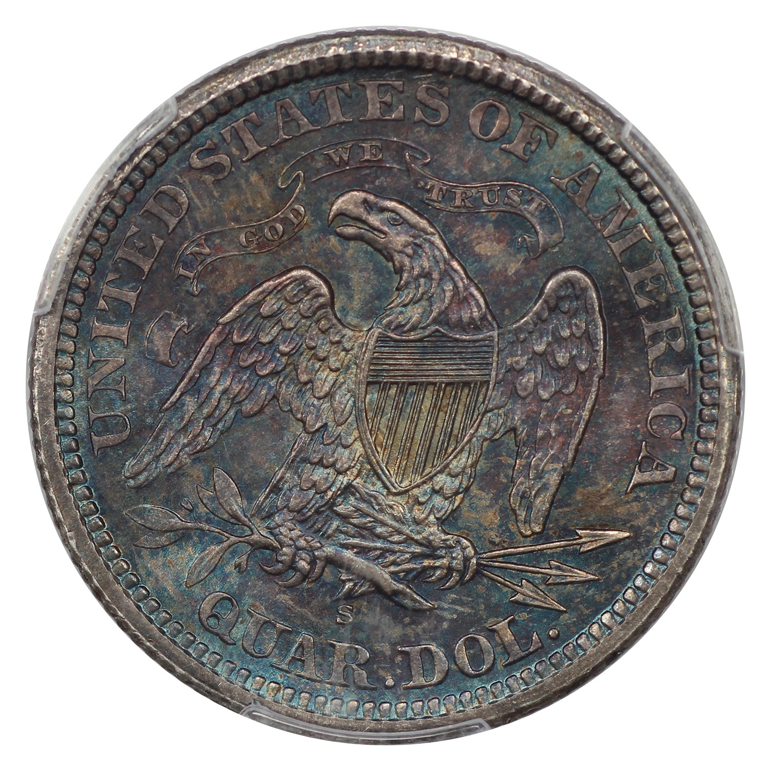 thumbnail for: 1873-S Arrows 25c PCGS MS65