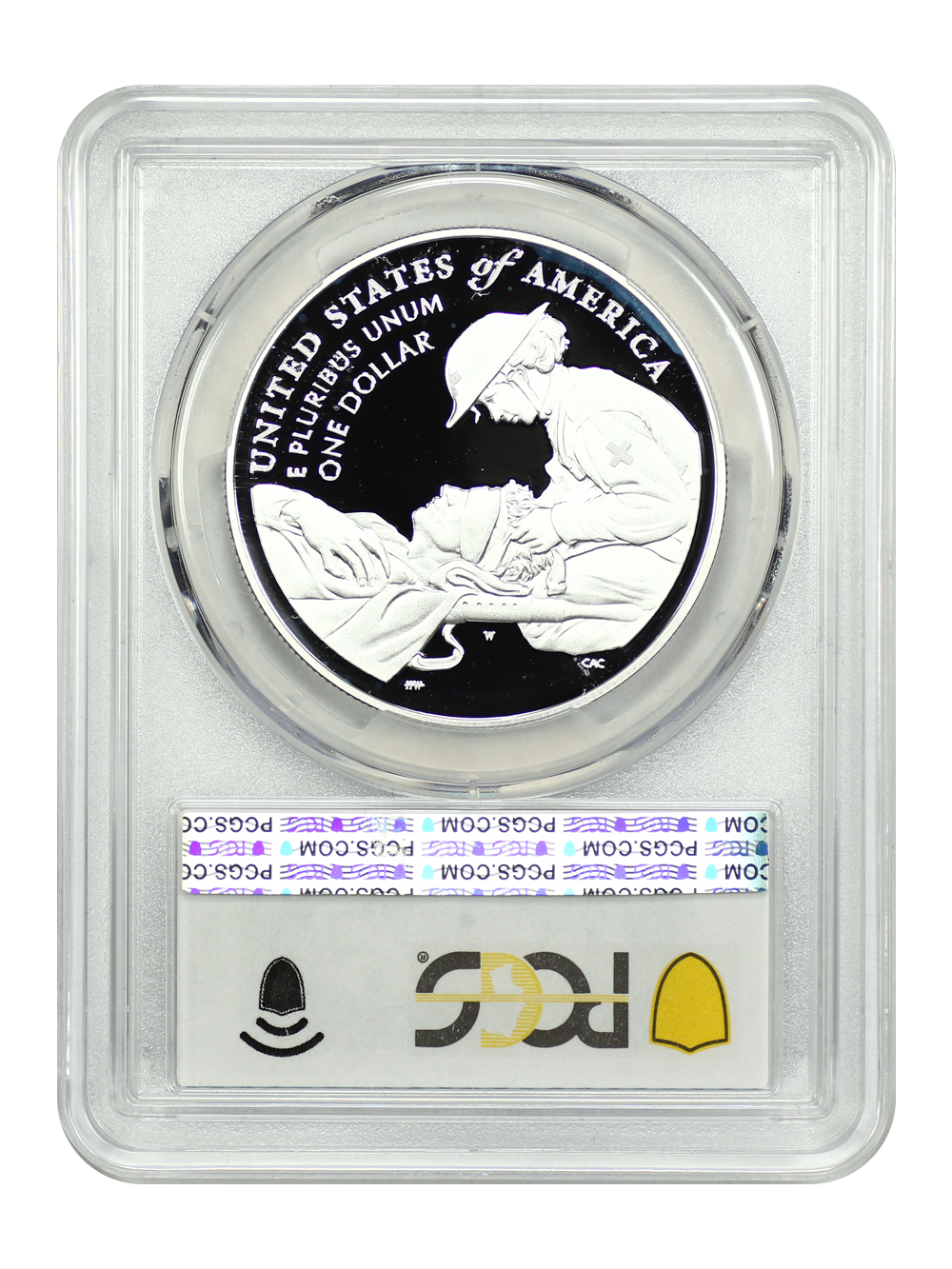 thumbnail for: 2022-P Negro Leagues Baseball S$1 PCGS PR69 DCAM