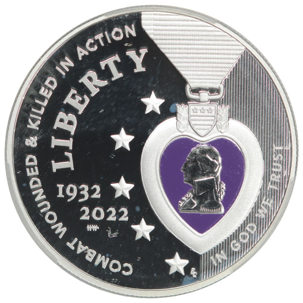 thumbnail for: 2022-P Negro Leagues Baseball S$1 PCGS PR69 DCAM