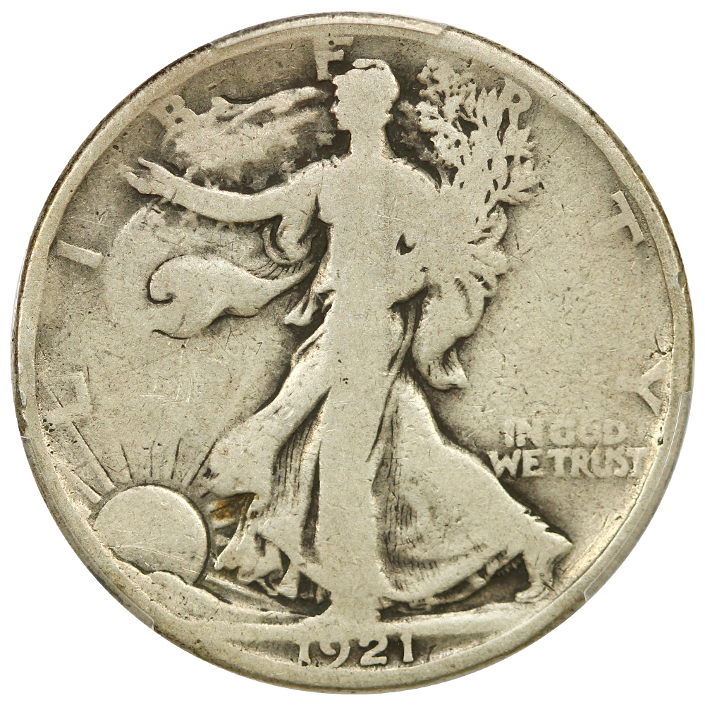 image for: 1921-S 50c PCGS G4