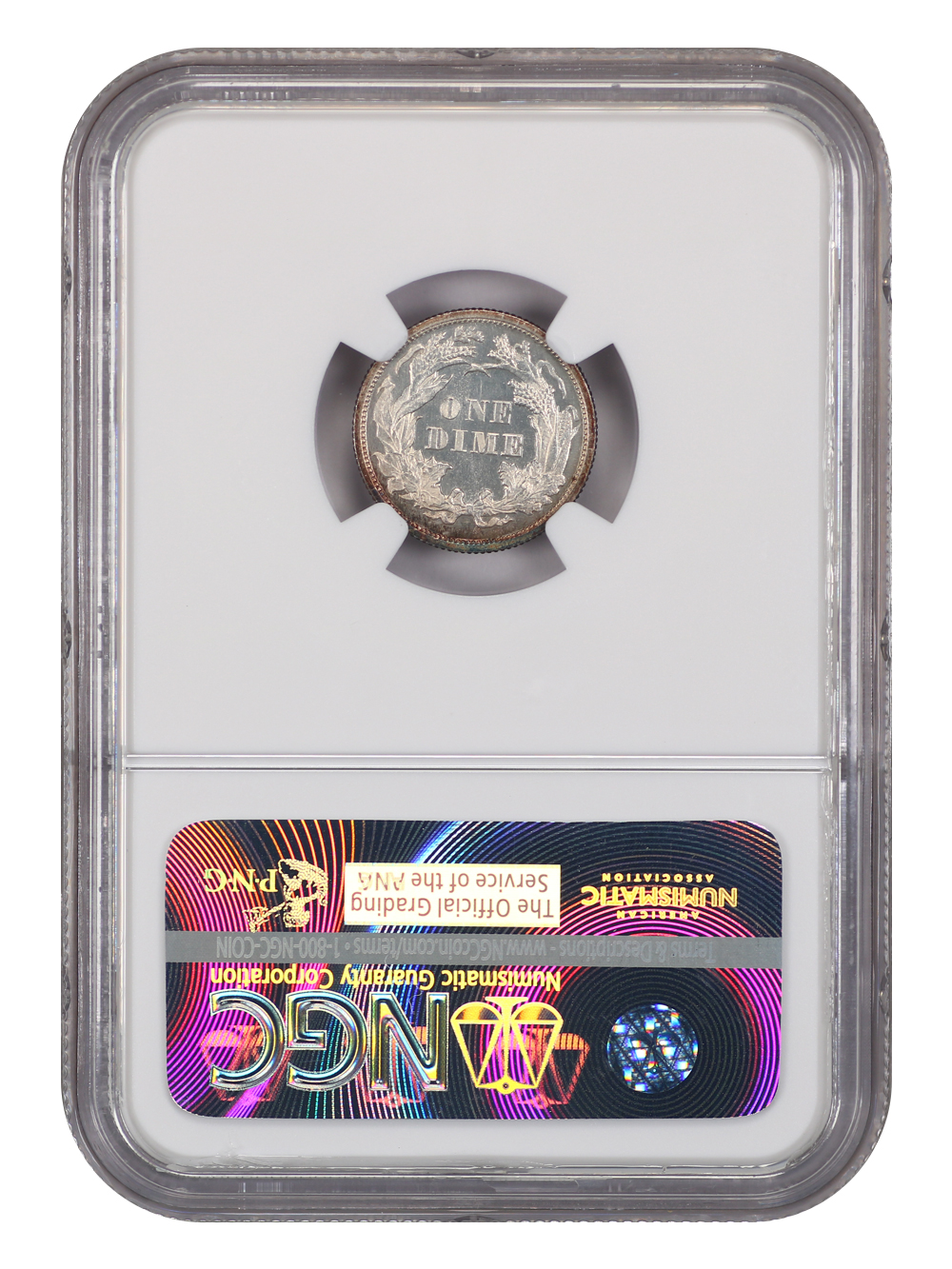 image for: 1873 Arrows 10c NGC PR67
