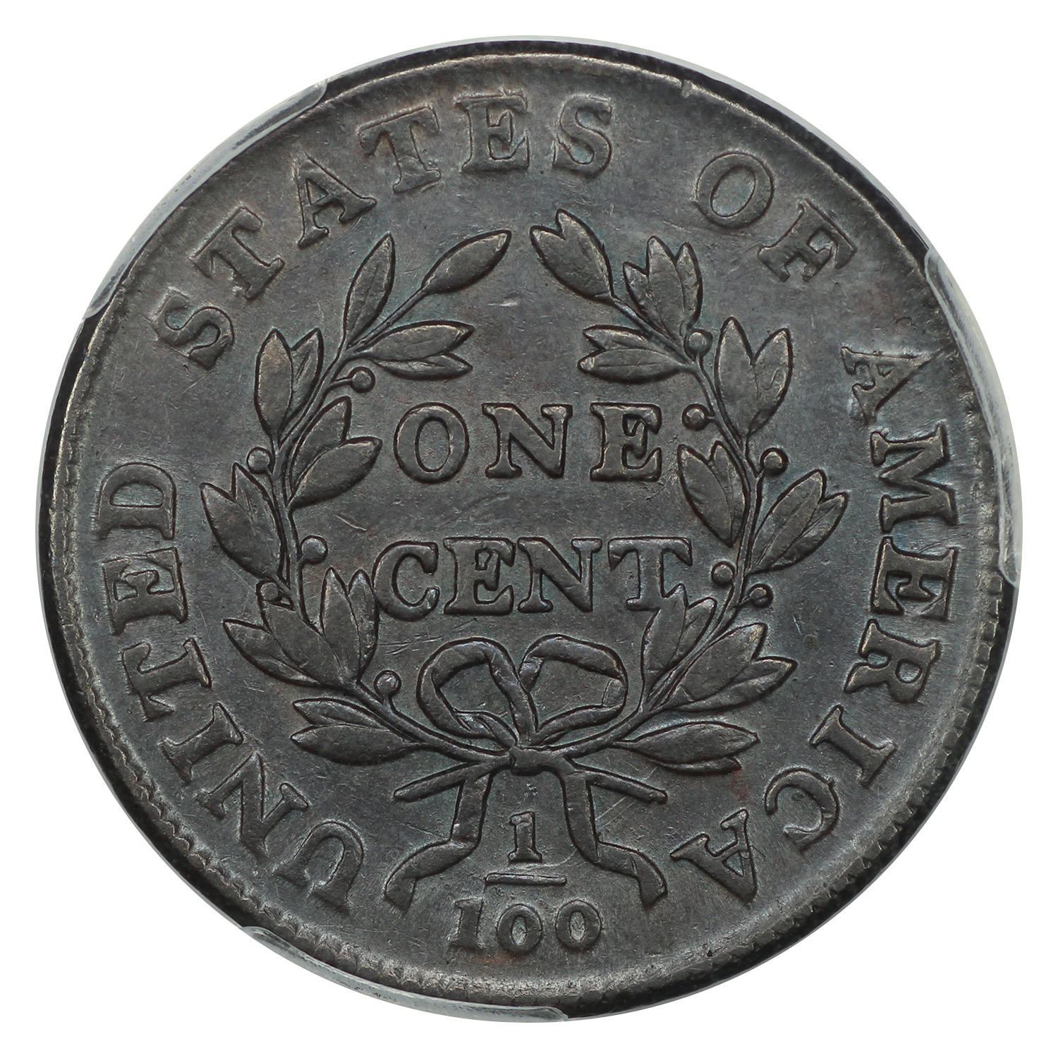 image for: 1800/79 Head of 1799, S-196  1c PCGS AU55 BN