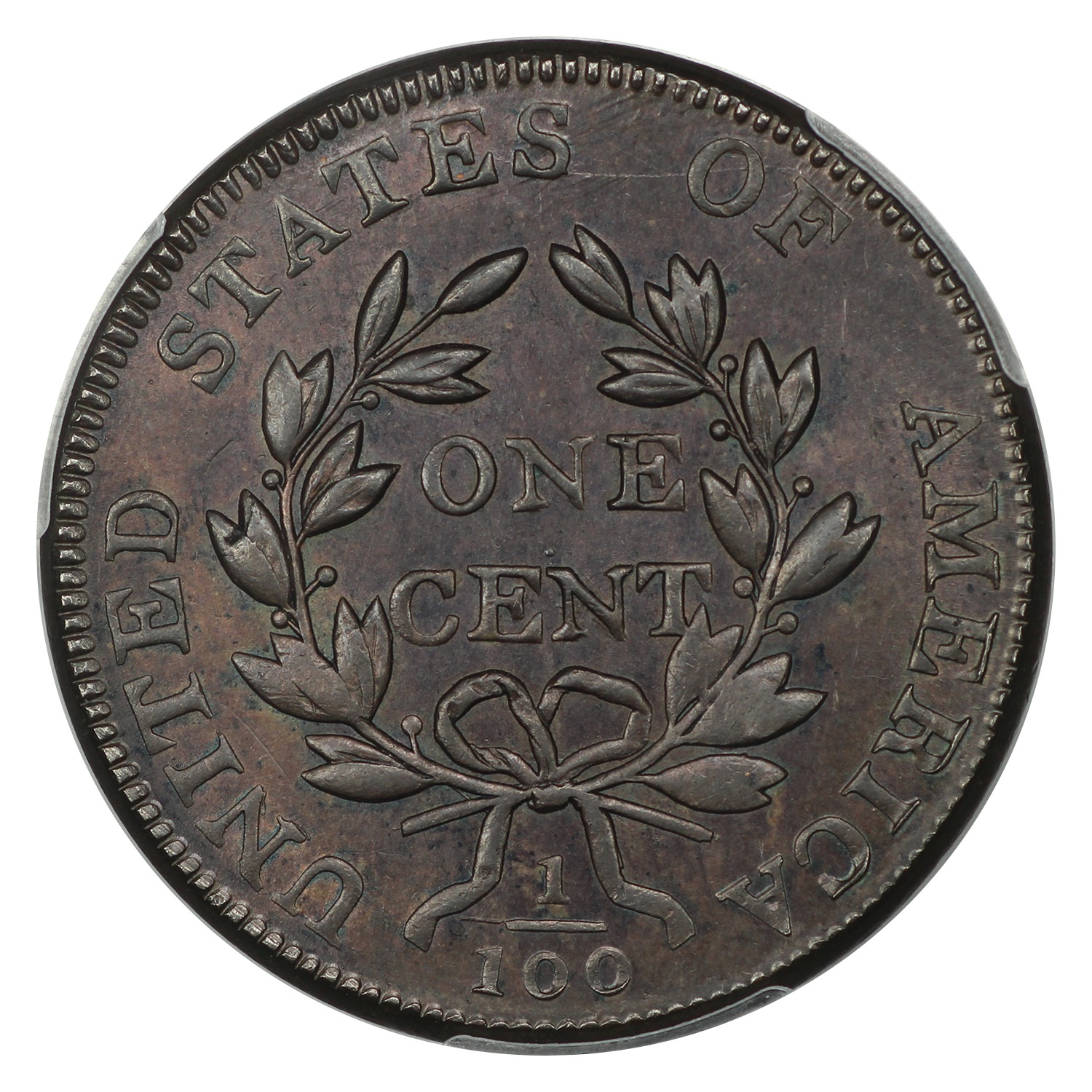 thumbnail for: 1802 Normal Reverse 1c PCGS MS64 BN