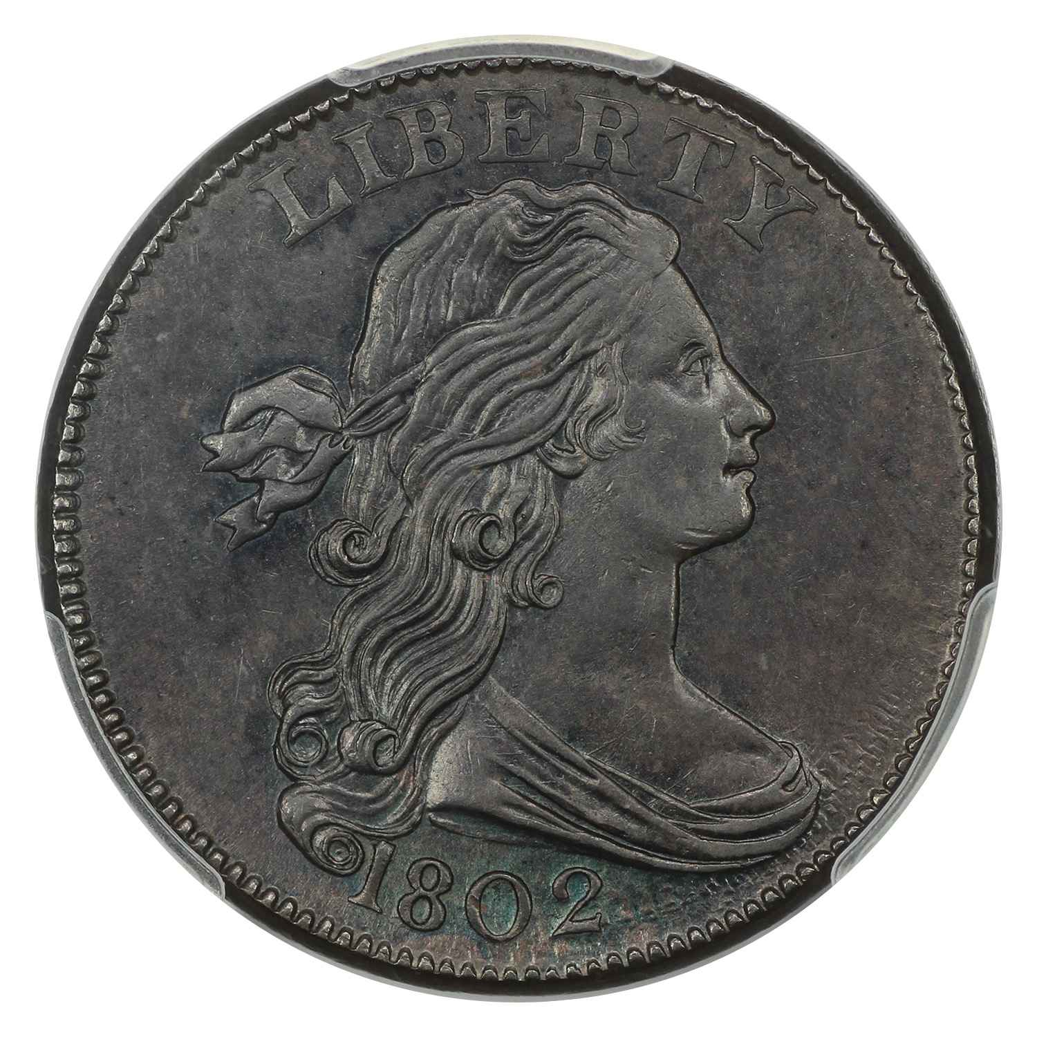 thumbnail for: 1802 Normal Reverse 1c PCGS MS64 BN