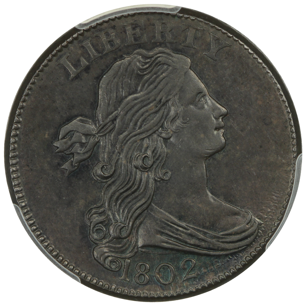 image for: 1802 Normal Reverse 1c PCGS MS64 BN