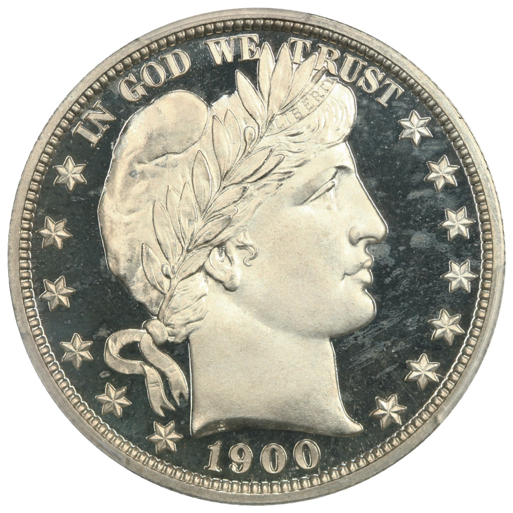 image for: 1900 50c PCGS PR67 CAM