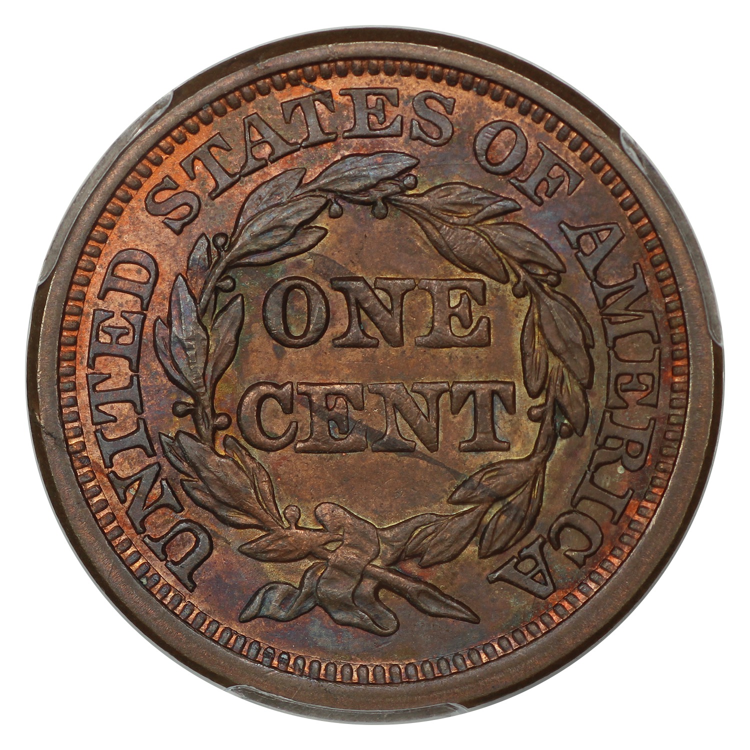 thumbnail for: 1844 1c PCGS MS64 BN