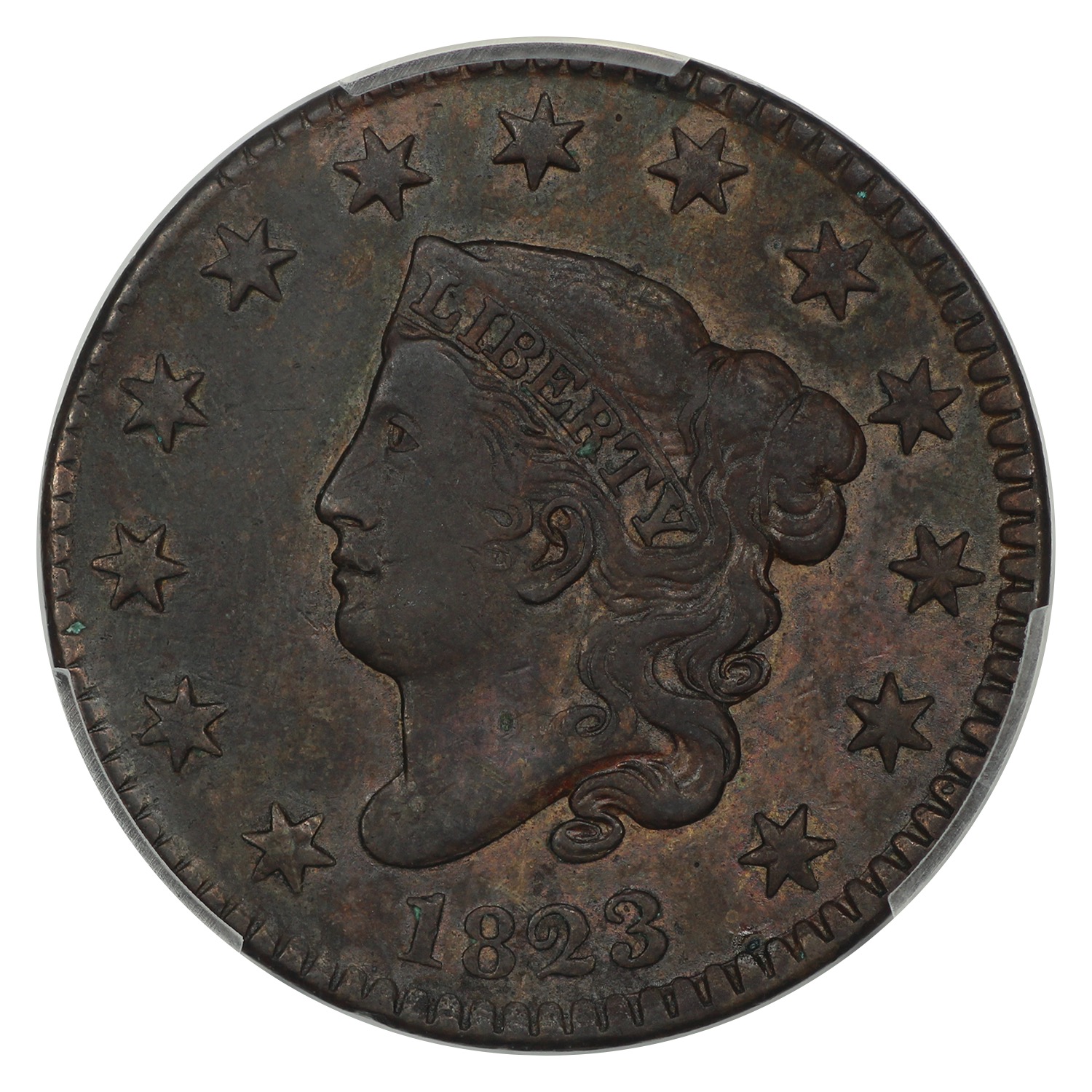thumbnail for: 1823 Original 1c PCGS VF35 BN