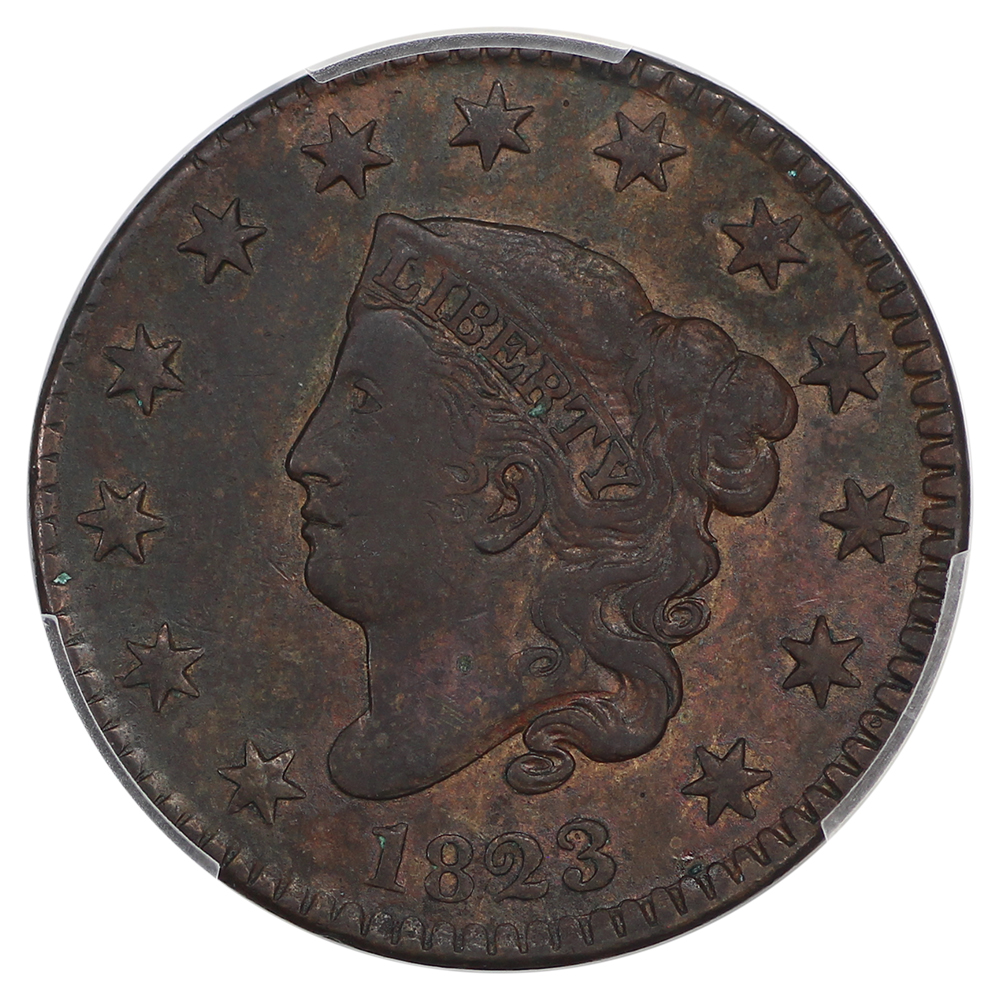 image for: 1823 Original 1c PCGS VF35 BN