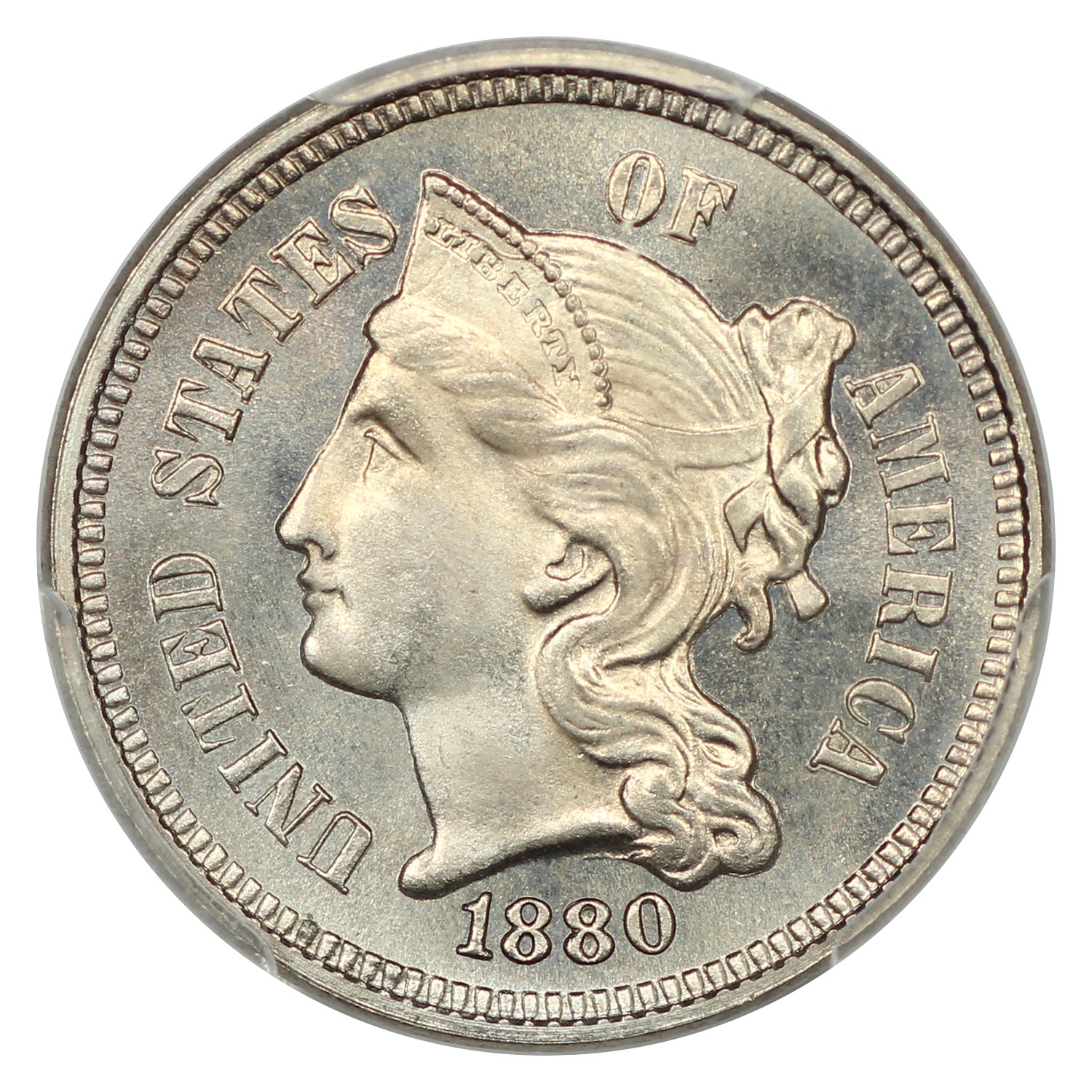 image for: 1880 3cN PCGS MS67