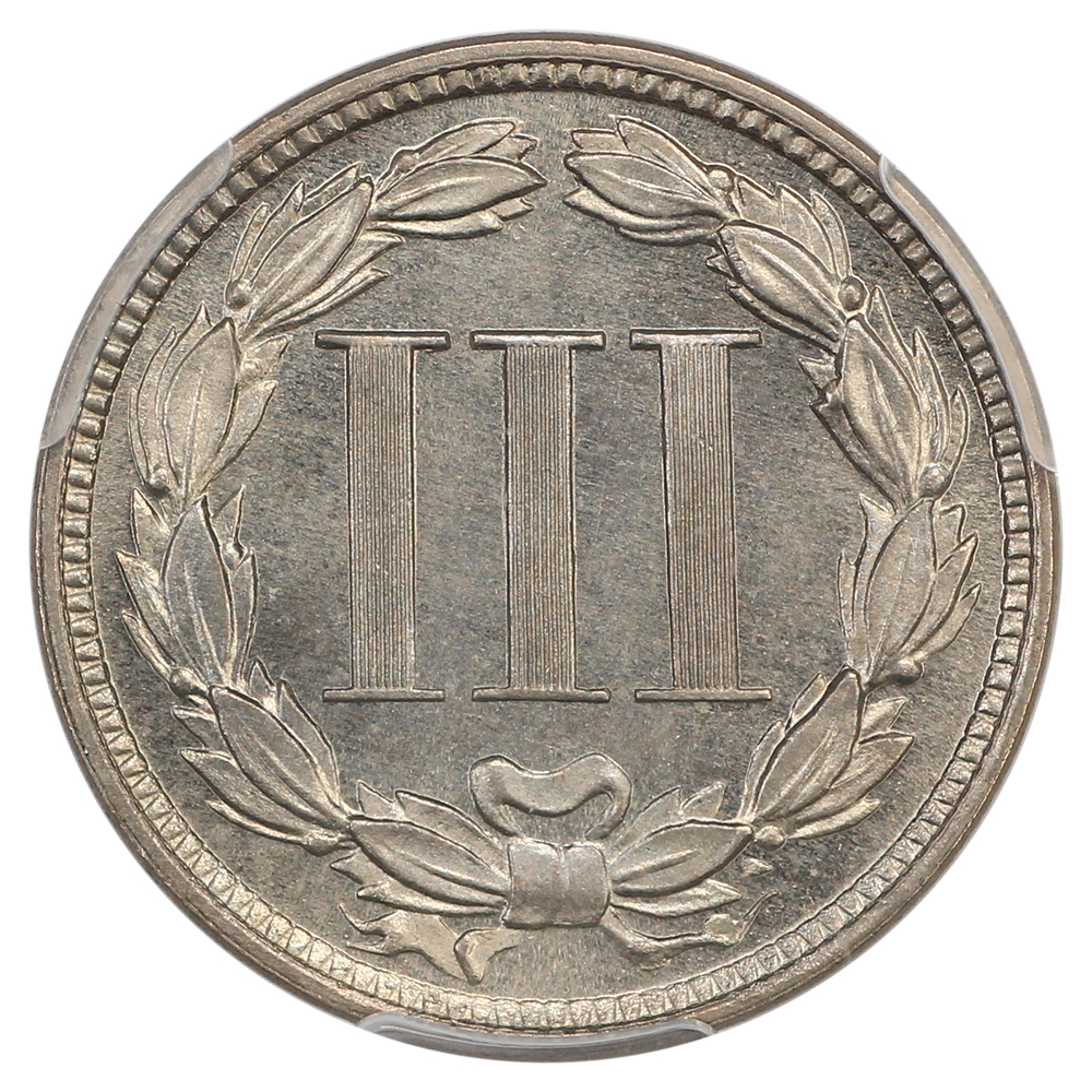 image for: 1882 3cN PCGS MS66