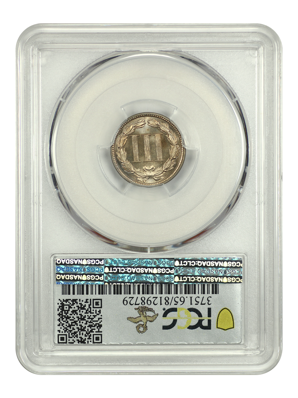 image for: 1883 3cN PCGS MS65