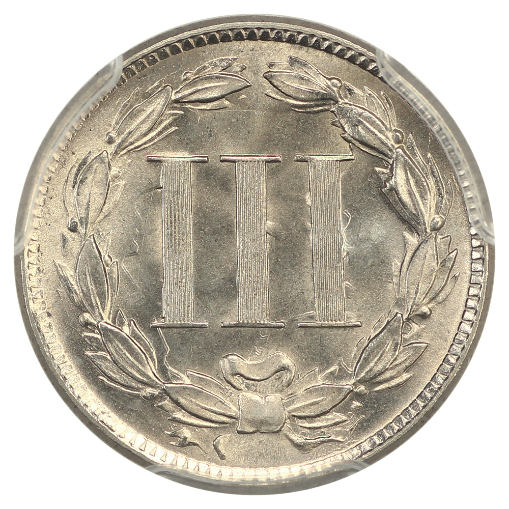 image for: 1887 3cN PCGS MS66