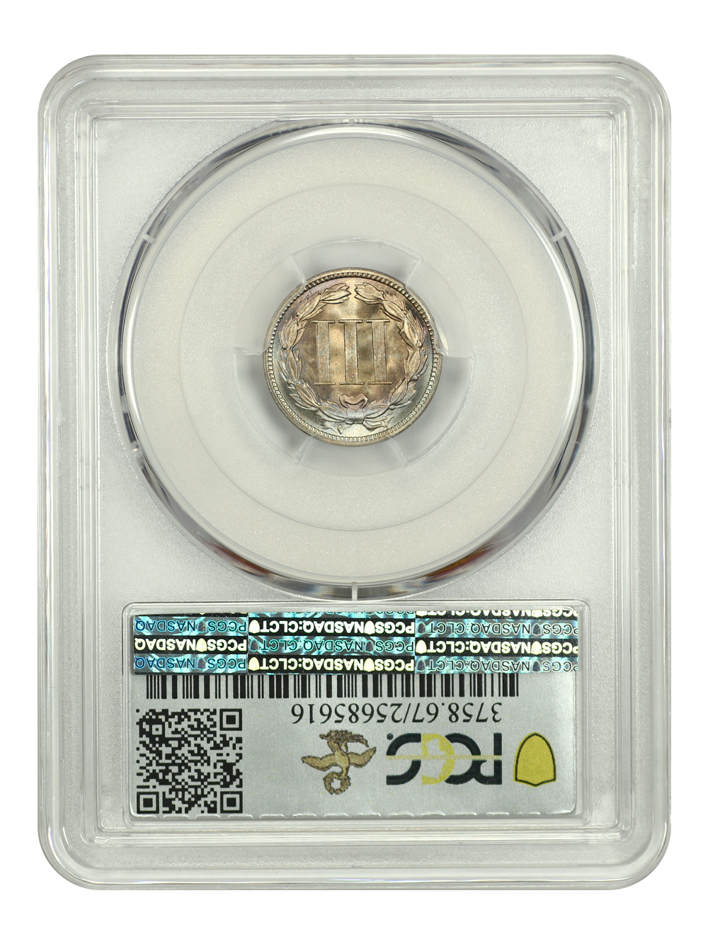 image for: 1889 3cN PCGS MS67