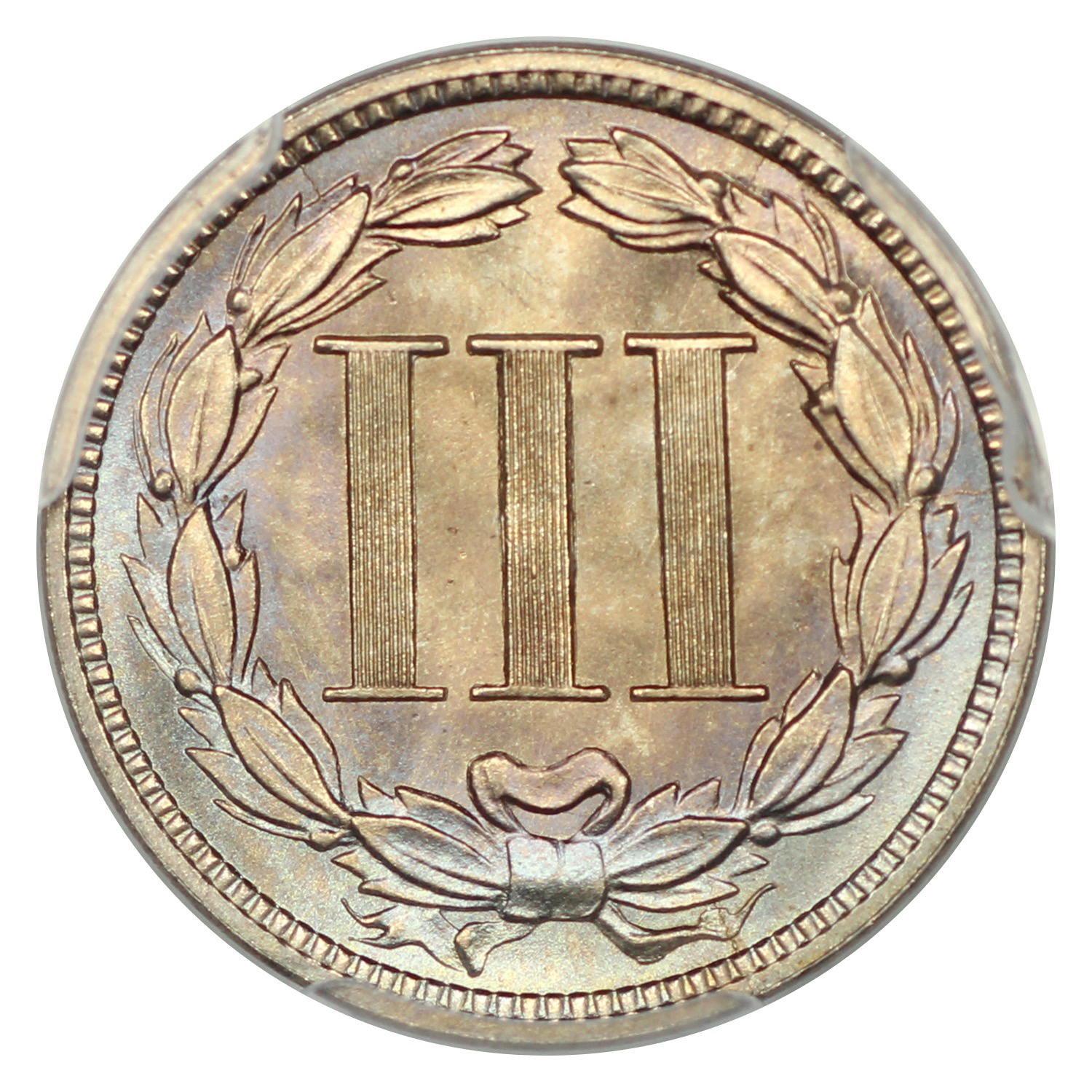 image for: 1889 3cN PCGS MS67