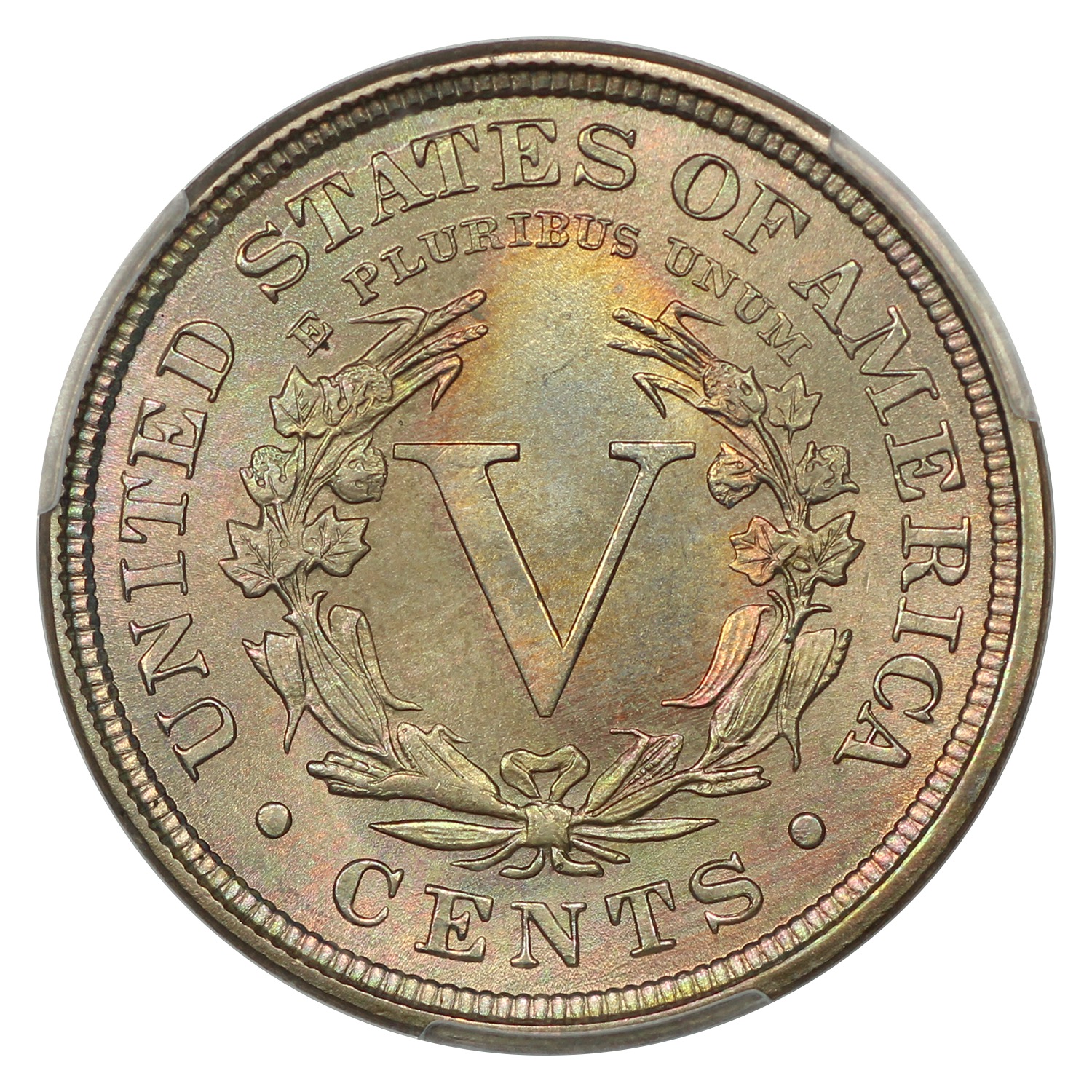 image for: 1896 5c PCGS MS67