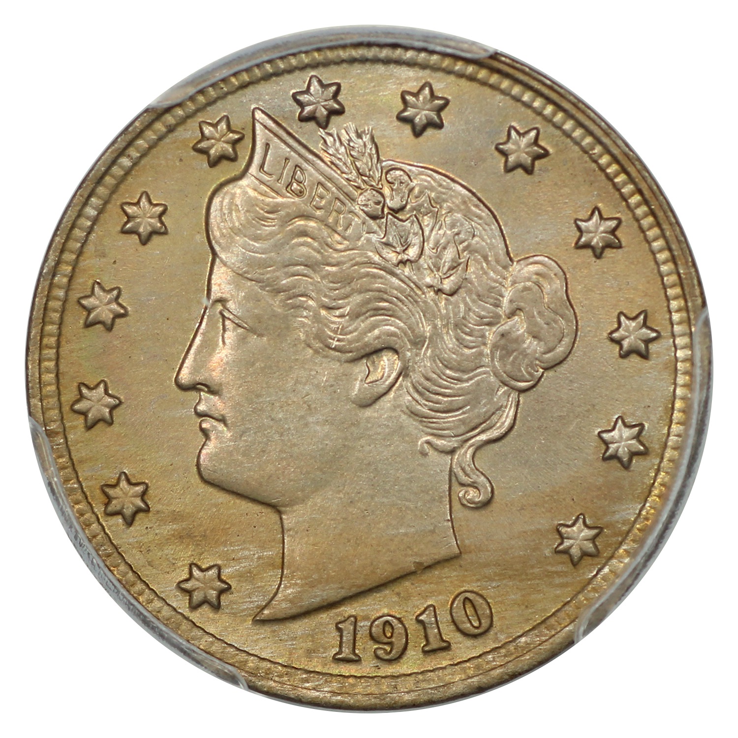 image for: 1910 5c PCGS MS67