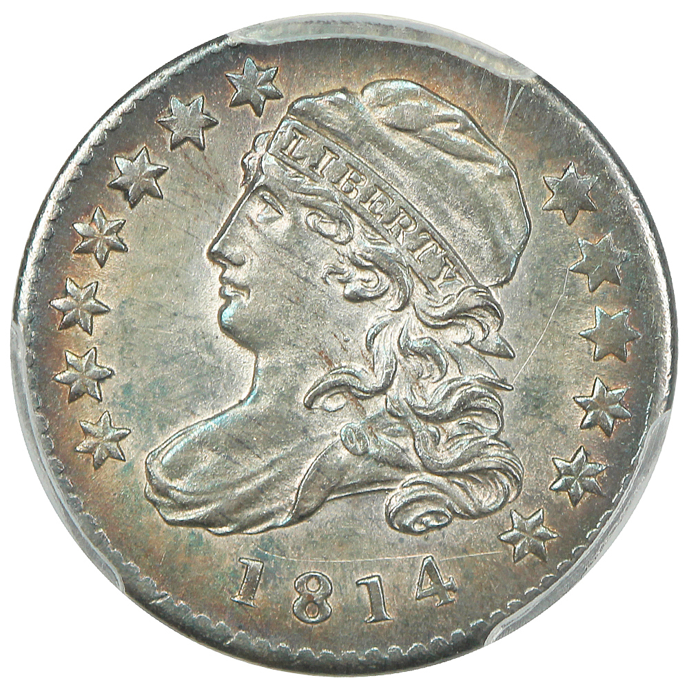 image for: 1814 Small Date, JR-1 10c PCGS MS62