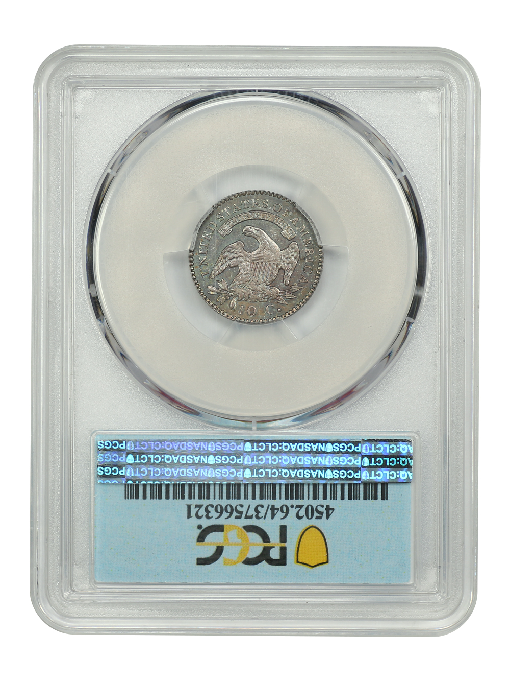 image for: 1824/2 10c PCGS MS64