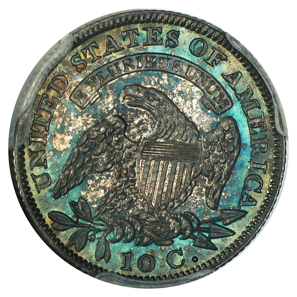 image for: 1829 Small 10C 10c PCGS MS65